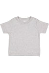 Rabbit Skins Infant 100% Cotton Jersey Short Sleeve Tee, Heat, 18 Months