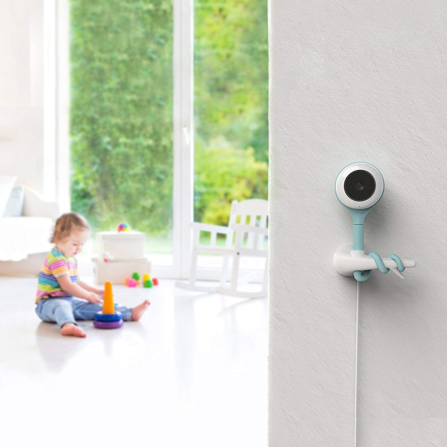 Lollipop Baby Camera With True Crying Detection, Smart Baby Monitor With Camera And Audio With Two Way Talk Back. An Ideal Gift