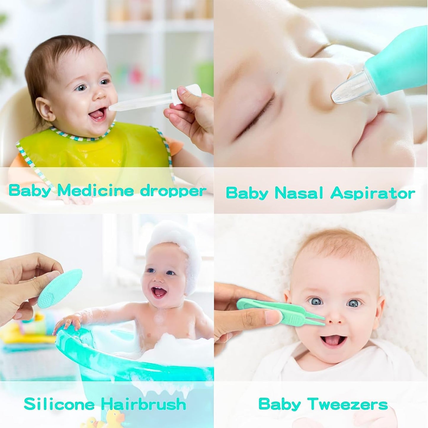 Baby Healthcare And Grooming Kit For Newborn Kids, 36Pcs Upgraded Safety Baby Care Kit, Newborn Nursery Health Care Set, Baby Ca