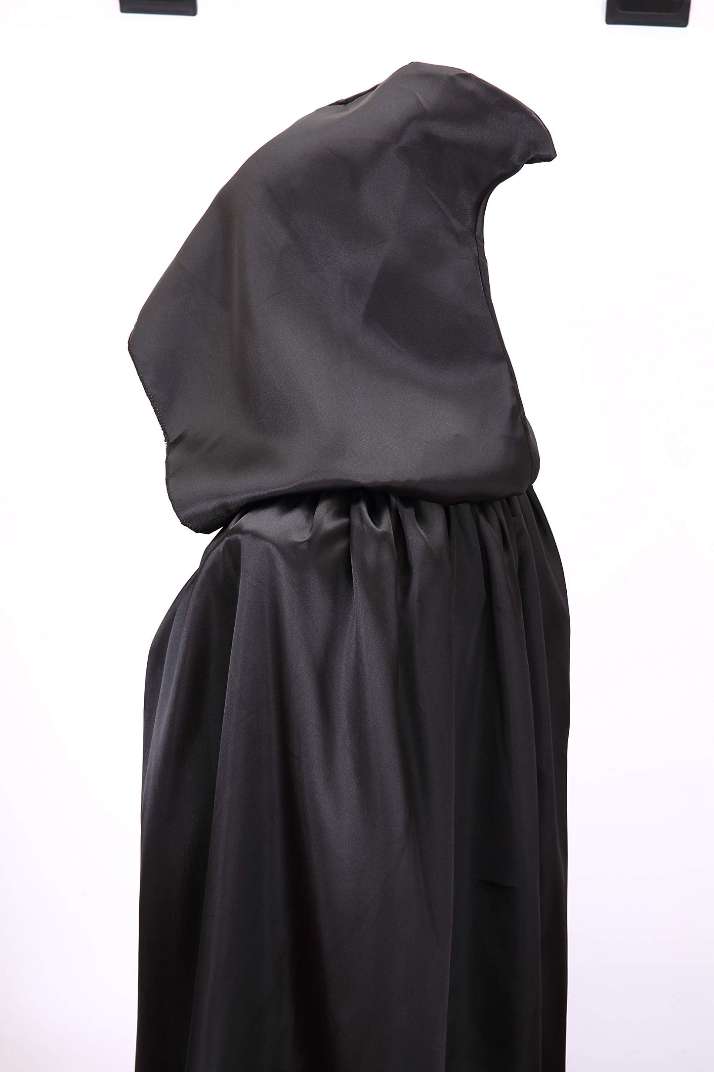 Vglook Kids Halloween Costumes Christmas Cloak With Hood 5-7 Years Black