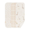 Crane Baby Burp Cloth Set, 3-pc. Charlie Farmhouse Goose Collection, Soft 100% Cotton Muslin Burping Cloths for Baby Boys &Girls
