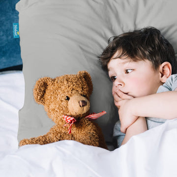 Biloban Organic Cotton Toddler Pillowcase 2 Pack, (Pillowcase Only) Kids Pillowcase For Sleeping Fit Pillow Sized 13'X 18' Or