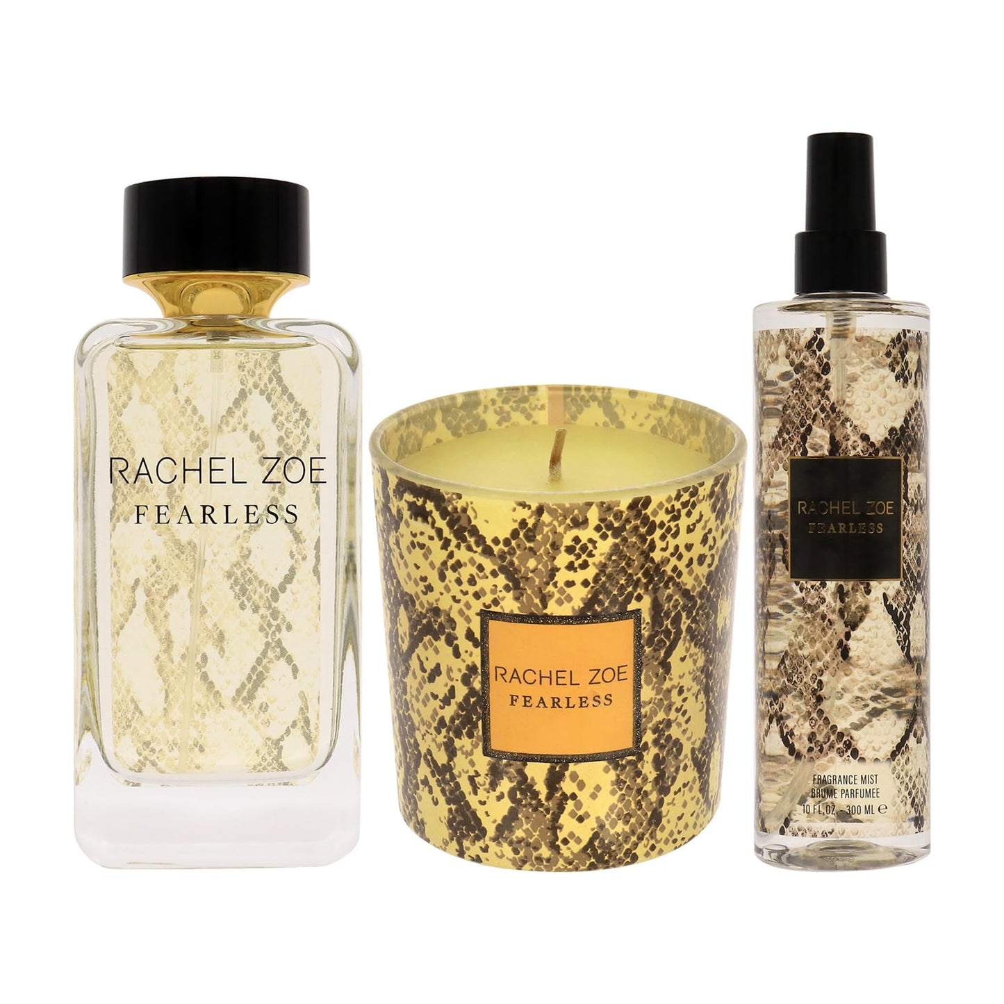 Fearless By Rachel Zoe For Women - 3 Pc 3.4Oz Edp Spray, 10Oz Fragrance Mist, 6.3Oz Candle