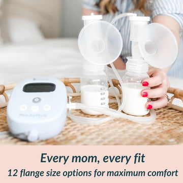 Ameda Customfit Breast Pump Flange Insert | 22.5Mm Flange Insert | Small | 1 Count | Compatible With Hygienikit And Mya Joy, Mya