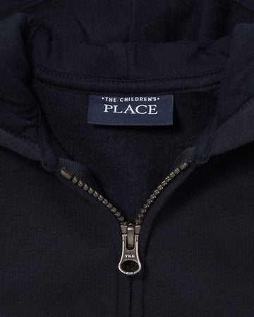 The Children'S Place Baby Boys Gym Hoodie School Uniform Pullover Sweater, New Navy, 3T Us