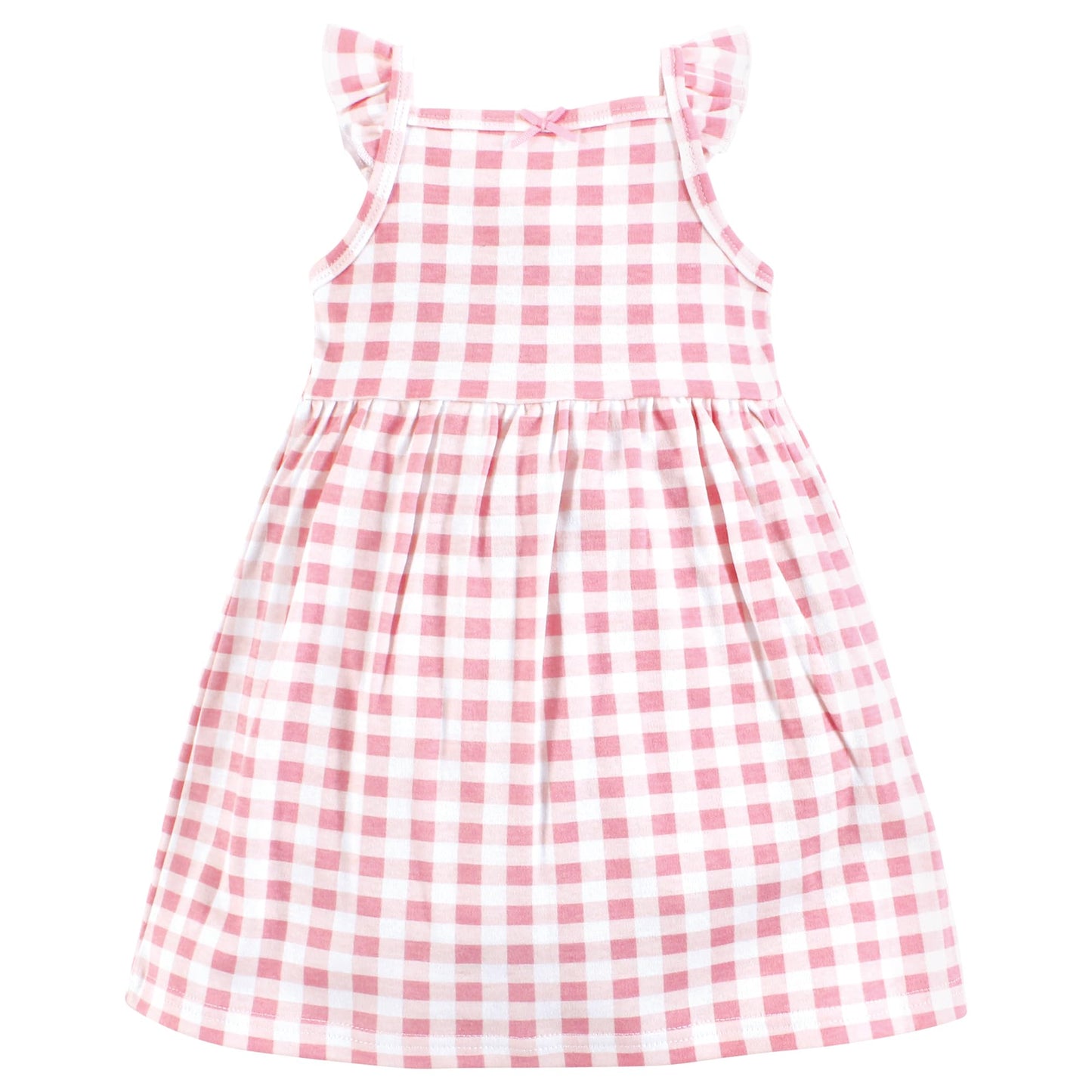 Hudson Baby Baby Girls Cotton Dresses, Butterfly Floral, 3-6M (M)