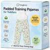 Snugkins Diaper Pants | Potty Training Pajamas For Toddlers, Boys And Girls.100% Cotton. (Kindergarten Tales Pack 1, 12 Months