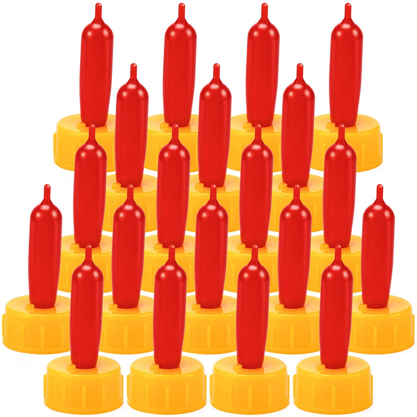 Pagow 20Pcs Pritchard Nipple For Goats, Small Animal Milk Drink Pritchard Nipples, Soft Rubber Pacifier For Nursing Lambs And Go