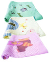TEDDYIFY Soft Cotton Baby Bath Towel for Infants, Toddlers and New Born Babies, Bathing Essentials, Attractive Colors and Prints