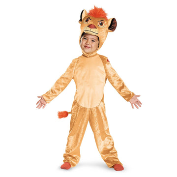 Disguise Disney Junior Kion Lion Guard Deluxe Toddler Boys' Costume, L (4-6)