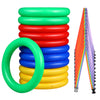 Toddmomy Walking Rope 12Pcs Walking Ropes Preschool Walking Rope With Round Handles Safety Line Transition Rope Anti Lost Walkin