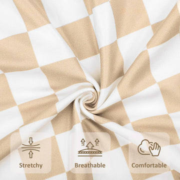 Dilimi Nursing Pillow Cover, Soft Stretchy Nursing Cover For Breastfeeding Pillow, 1 Pack Reversible Removable Slipover For Baby