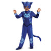 Disguise Catboy Costume For Kids, Official Pj Masks Megasuit Costume Jumpsuit And Mask, Toddler Size Medium (3T-4T)