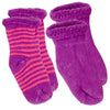 Kushies Newborn Terry Socks (Purple, 0-3 Months)