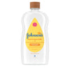 Johnson S Baby Oil, Mineral Oil Enriched With Shea & Cocoa Butter To Prevent Moisture Loss, Hypoallergenic, 20 Fl. Oz