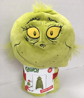 Grinch The Hooded Blanket