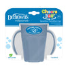 Dr. Brown'S Milestones Cheers 360 Cup Spoutless Transition Cup With Handles For Easy Grip & Leak-Free Learning, Blue, 7Oz/200Ml,