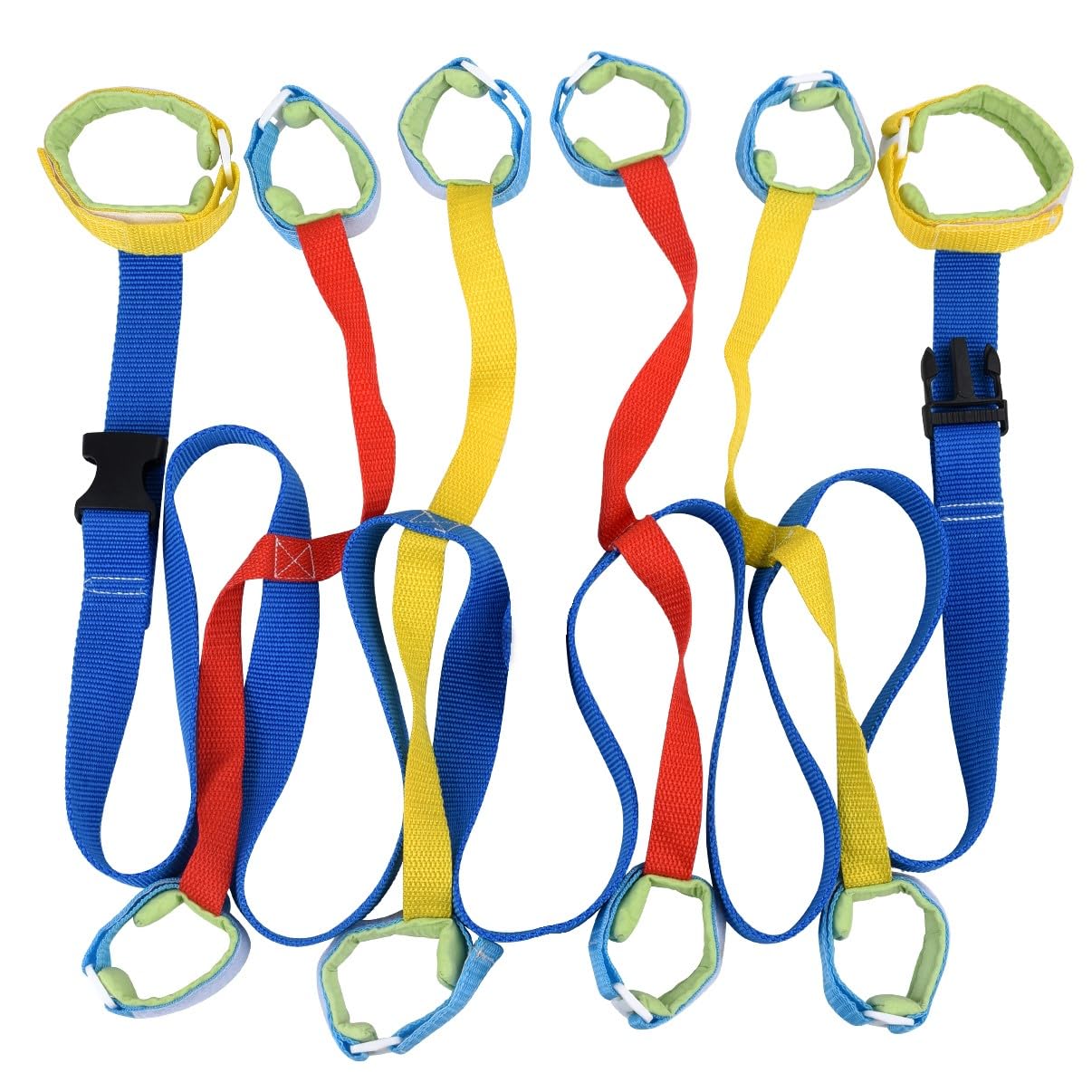 Children'S Safety Walking Rope With 8 Colorful Handles & 2 Guide Handles - Perfect For Daycare Preschool Kindergarten | Extendab