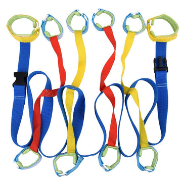 Children'S Safety Walking Rope With 8 Colorful Handles & 2 Guide Handles - Perfect For Daycare Preschool Kindergarten | Extendab