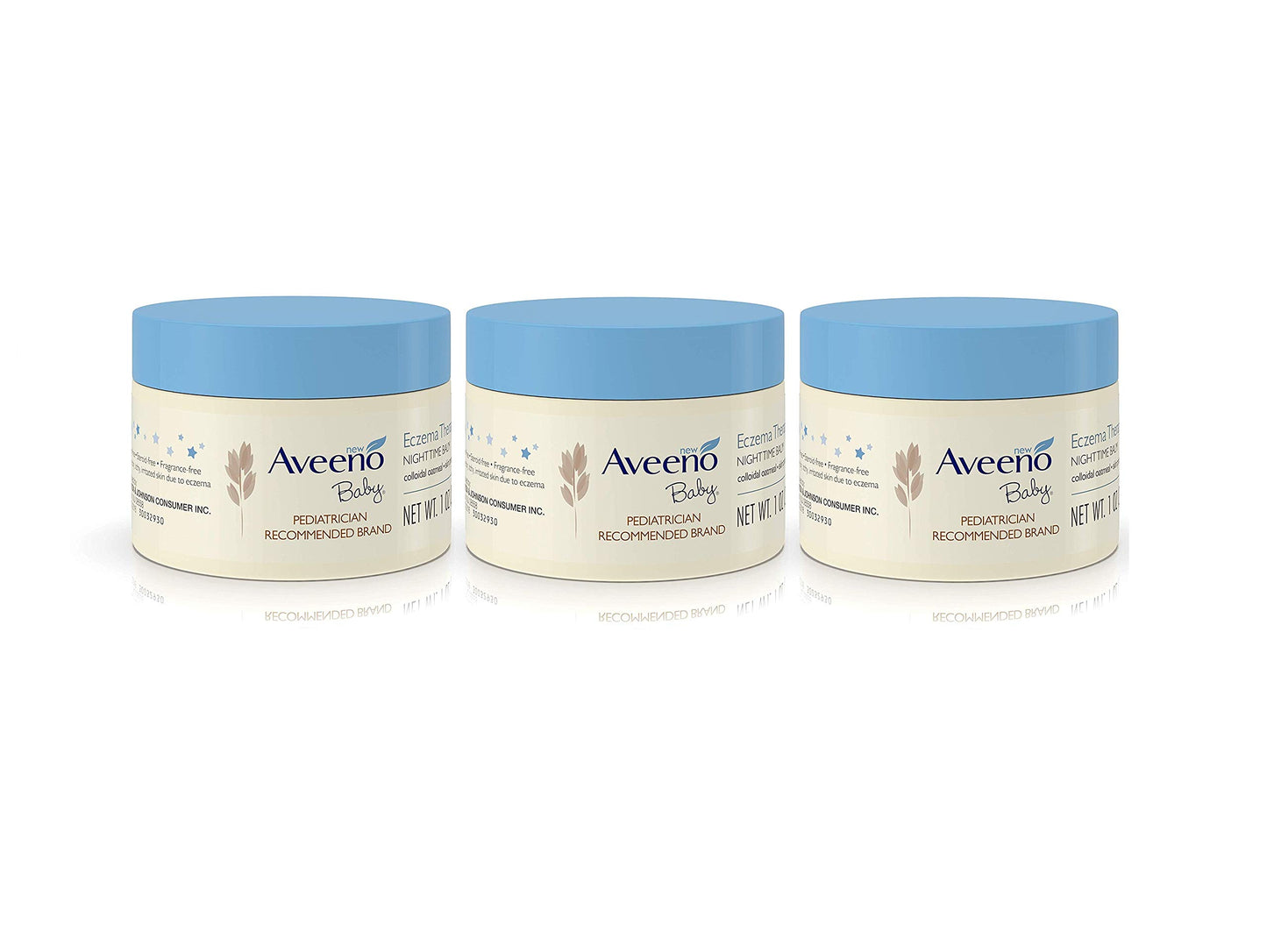 Aveeno Baby Eczema Therapy Night Time Balm, 1 Oz (Only 1 Pcs)