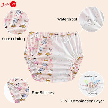 Joyo Roy Diaper Covers For Girls Rubber Pants For Toddlers Cloth Plastic Training Pants For Toddlers Rubber Underwear For Toddle
