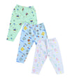 Angaakar Pure Coton Pants For New Born Baby Girl And Boy | Regular Wear Loose Fit Pant | Infant Payjama For Kids Pack Of 3
