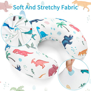 Nursing Pillow Cover, Breastfeeding Pillow Cover Stretchy Removable Feeding Pillowcase For Newborns, Ultra Soft And Comfortable