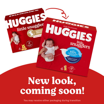 Huggies Size 2 Diapers, Little Snugglers Baby Diapers, Size 2 (12-18 Lbs), 29 Count