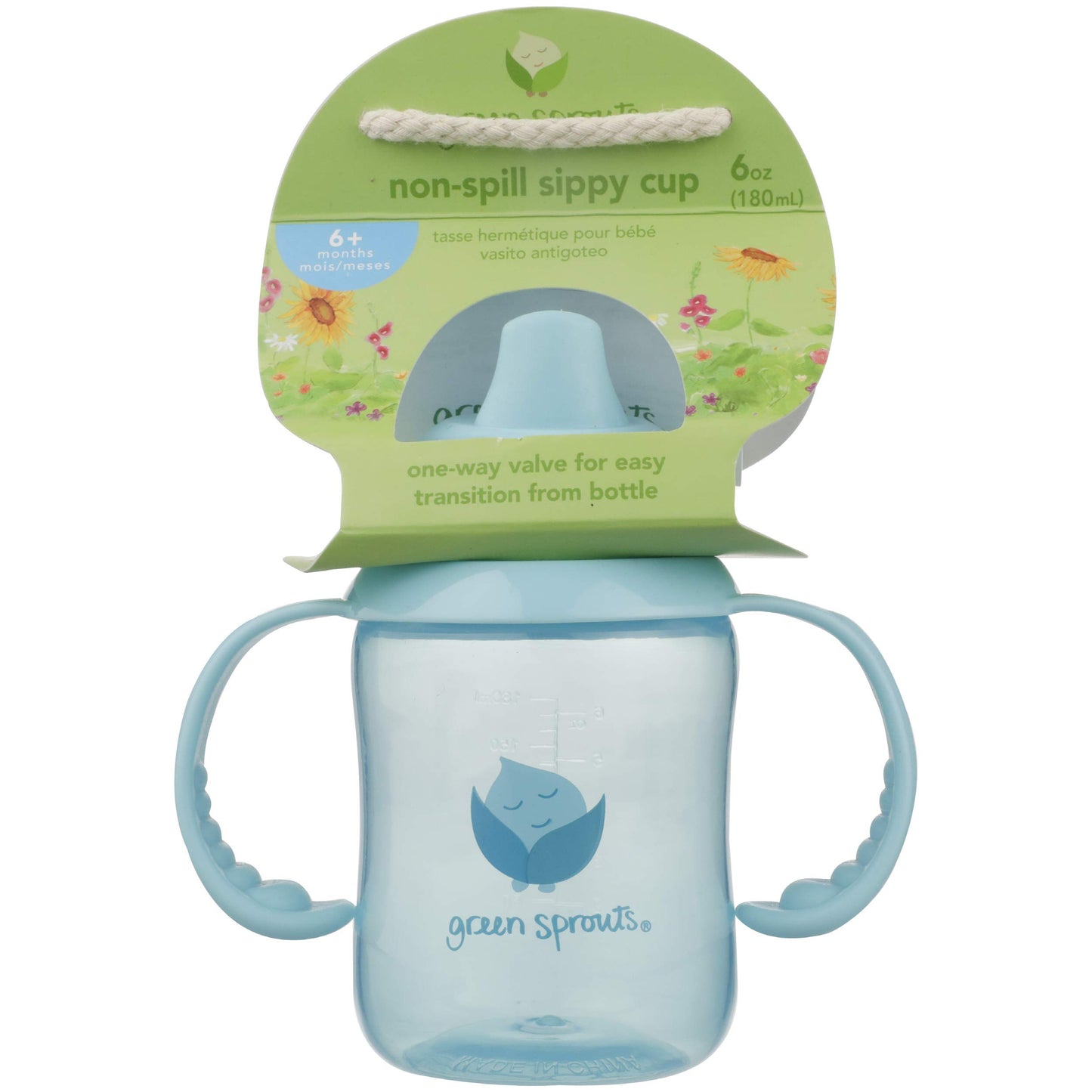 Green Sprouts Non Spill Sippy Cup, BPA Free, 1 Each (Pack of 6)