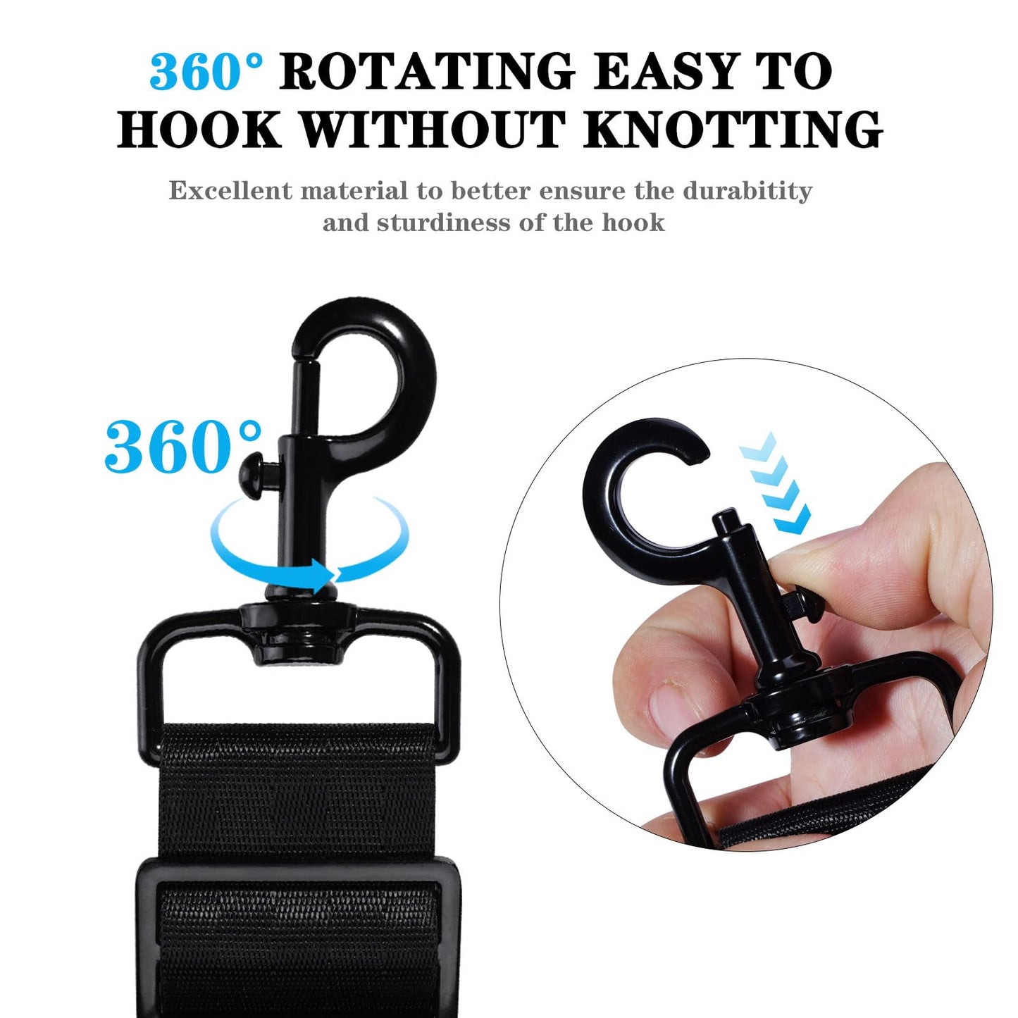 Necance Adjustable Stroller Strap For Babyzen Yoyo Yoyo2, For Gifts, Parents, Travel, Outdoor, Airplane