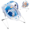 Baby Bouncer Soothing Infant Seat, Portable Baby Bouncer with Music Foldable Indoor & Outdoor Use for Baby 0-6 Months 6-20 lbs,B