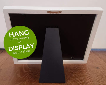 Ultimate Baby Ink Hand & Footprint Kit - Safe Ink Pad Stamp, Paper, Frame, & Stencil For Baby Shower, Registry, Newborn, New Mom