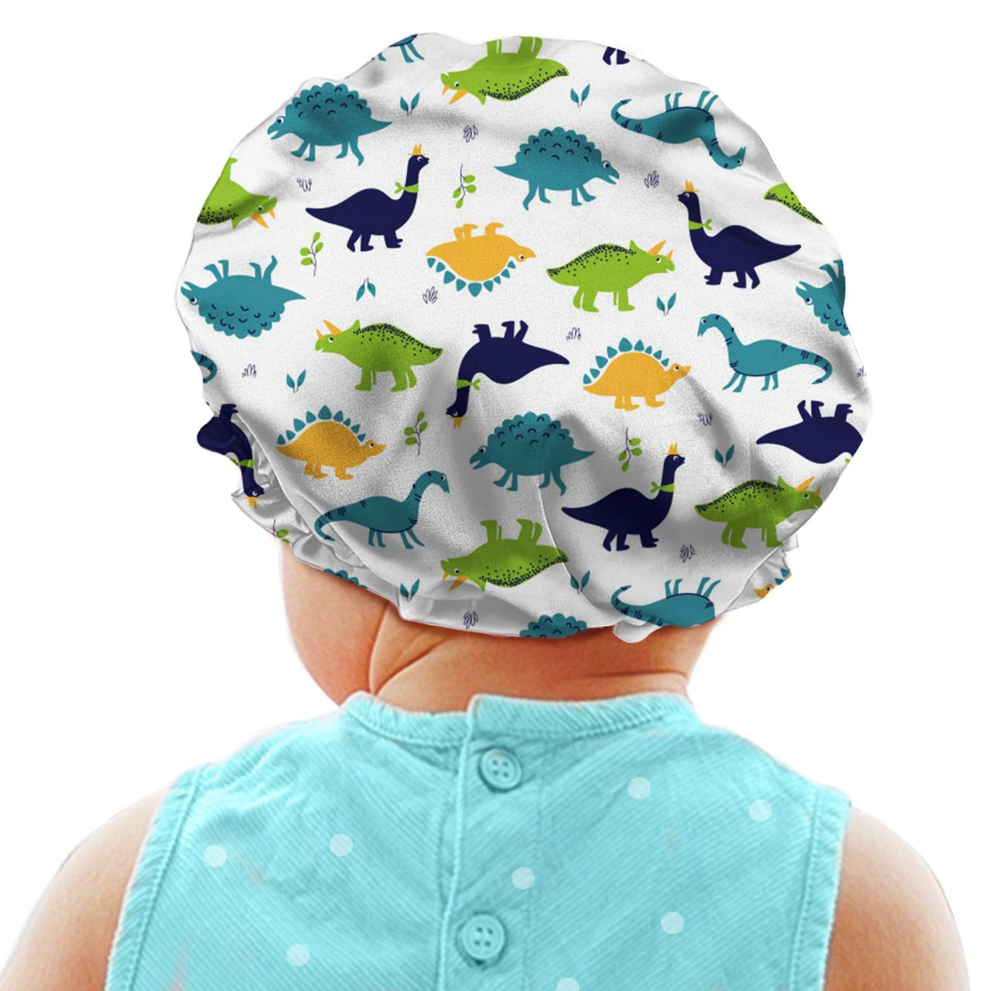 Babrukda Kids Hair Cover, Children Satin Bonnet, Boys Girls Satin Sleep Cap, Adjustable Elastic Band Beanie Hat For Night Sleepi