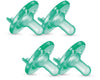 Philips Avent Soothie Pacifier, 0-3 Months, Green, 4 Pack, Scf190/41