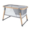 Boppy Portable Baby Bassinet - Lightweight, Low, Fold-Flat Travel Bassinet with Mesh Sides, Anti-Tilt, 2 Custom Fitted Mattress