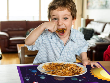 5 Placemats, Educational Placemats, 100% Waterproof & Reusable, Toddler Placemats, Kids Placemats, Children Placemats, No Stains