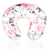 Nursing Pillow Cover Breastfeeding Pillow Slipcover for Moms Soft Breathable Organic Knit Fabric Newborn Infant Feeding Pillow C