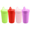 Re-Play Made In Usa 10 Oz. Sippy Cups For Toddlers, Pack Of 4 - Reusable Spill Proof Cups For Kids, Dishwasher/Microwave Safe -