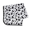 Bapronbaby Cowhide Splash Mat - Waterproof Catch-All For Under High Chairs, Floors, Tables, Playtime Or Arts & Crafts - Machine