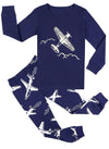 Little Boys Pajamas Sets Airplane Glow In Dark 2 Piece Toddler Clothes Kids Pjs 2 3 T