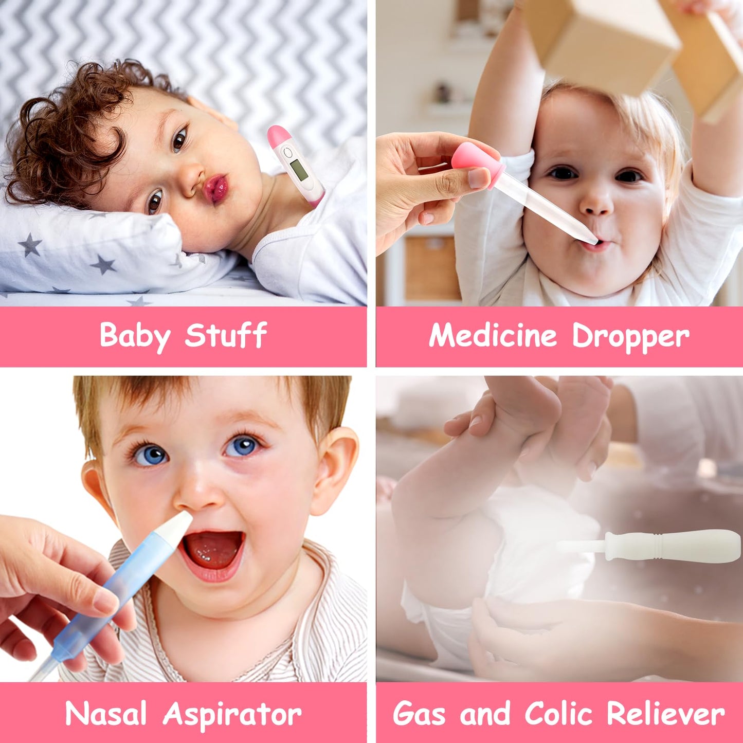 28 In 1 Baby Healthcare And Grooming Kit, Infant Baby Nursery Kit Electric Nail Trimmer Set With Gas Colic Passer Nasal Aspirato