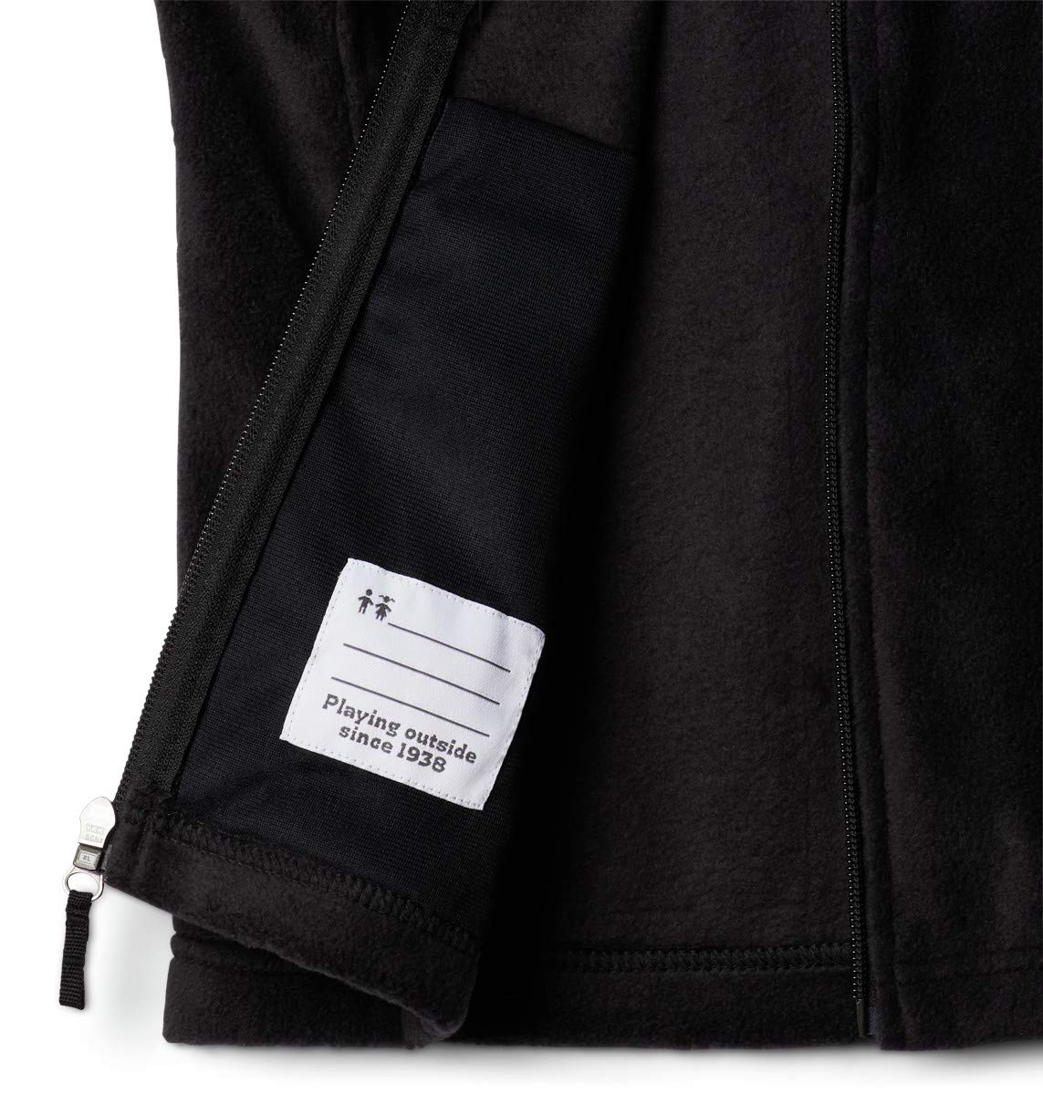 Columbia Baby Steens Mtn Fleece Vest, Black, 6/12