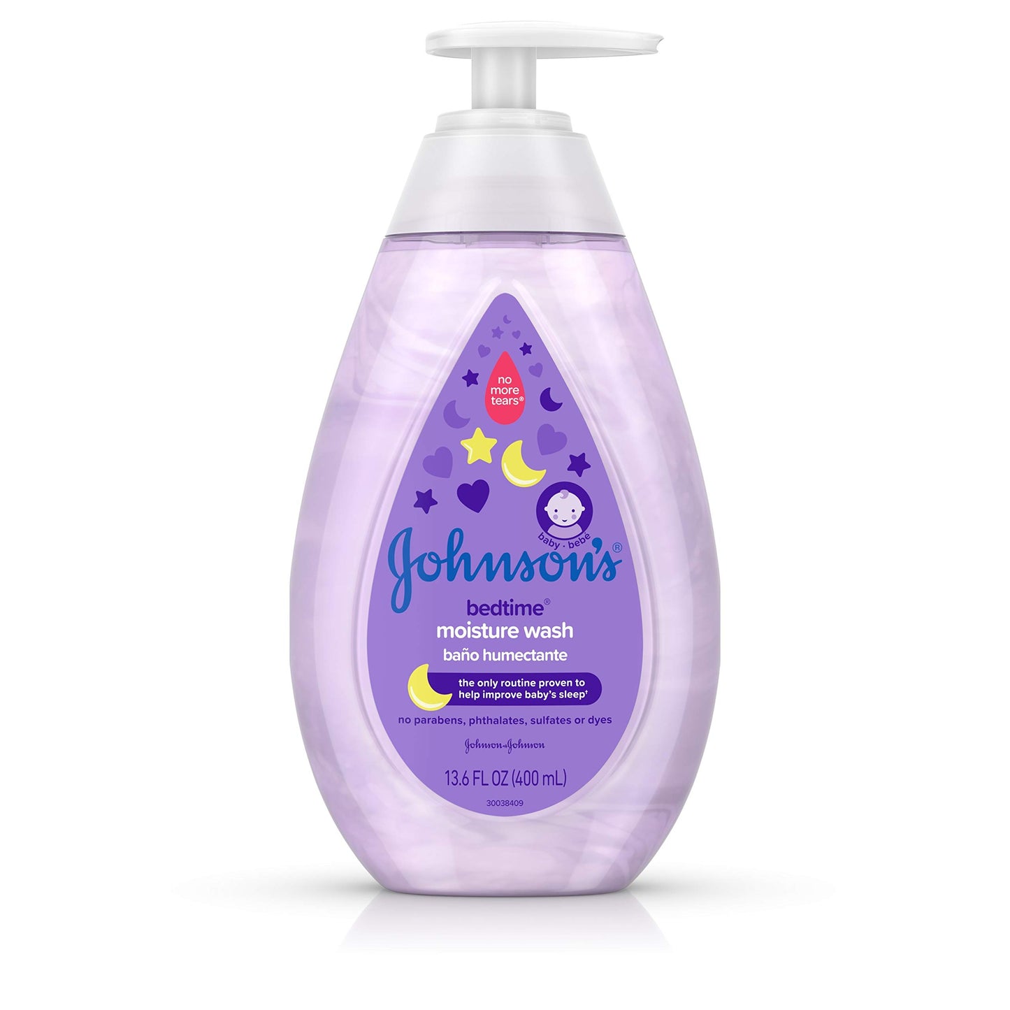 Johnsons Baby Bedtime Wash Moisture 13.6 Ounce (400Ml)