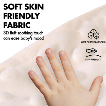 Baby Colic Relief Gripe Belt Seed Heating Pad With Gentle Warmth Tummy Wrap For Soothing Gas And Upset Stomach (Beige, 0M+)