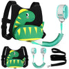 Accmor Toddler Harness Leash + Anti Lost Wrist Link, Cute Dinosaur Kids Harness With Leash, Adorable Child Harness Leash Wristba