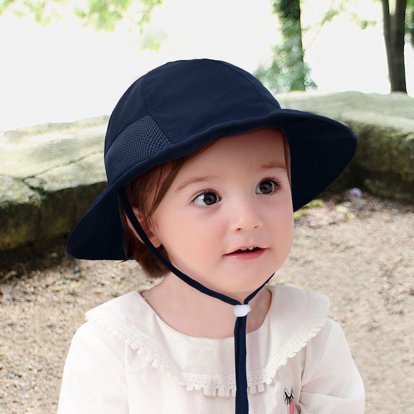 Simplikids Swim Hat Toddler Beach Hat Boy Baby Sun Hats Boys Baby Boys Sun Hat Upf 50+ Sun Protection Wide Brim Bucket Hat Navy