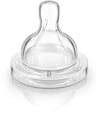 Philips Avent Anti-Colic Nipple, Clear, Medium Flow, 2 Count (Pack Of 1), (Scf423/27)