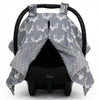 Dear Baby Gear - 40x30 Car Seat Canopy, Infant Carrier Cover for Boys & Girls, Cozy Fall, Nursing & Stroller Use, Newborn Travel
