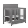Dream On Me Harbor Full Panel 4-In-1 Convertible Mini Crib In Steel Grey, Water-Based Paint Finish, Jpma Certified, 3-Position M