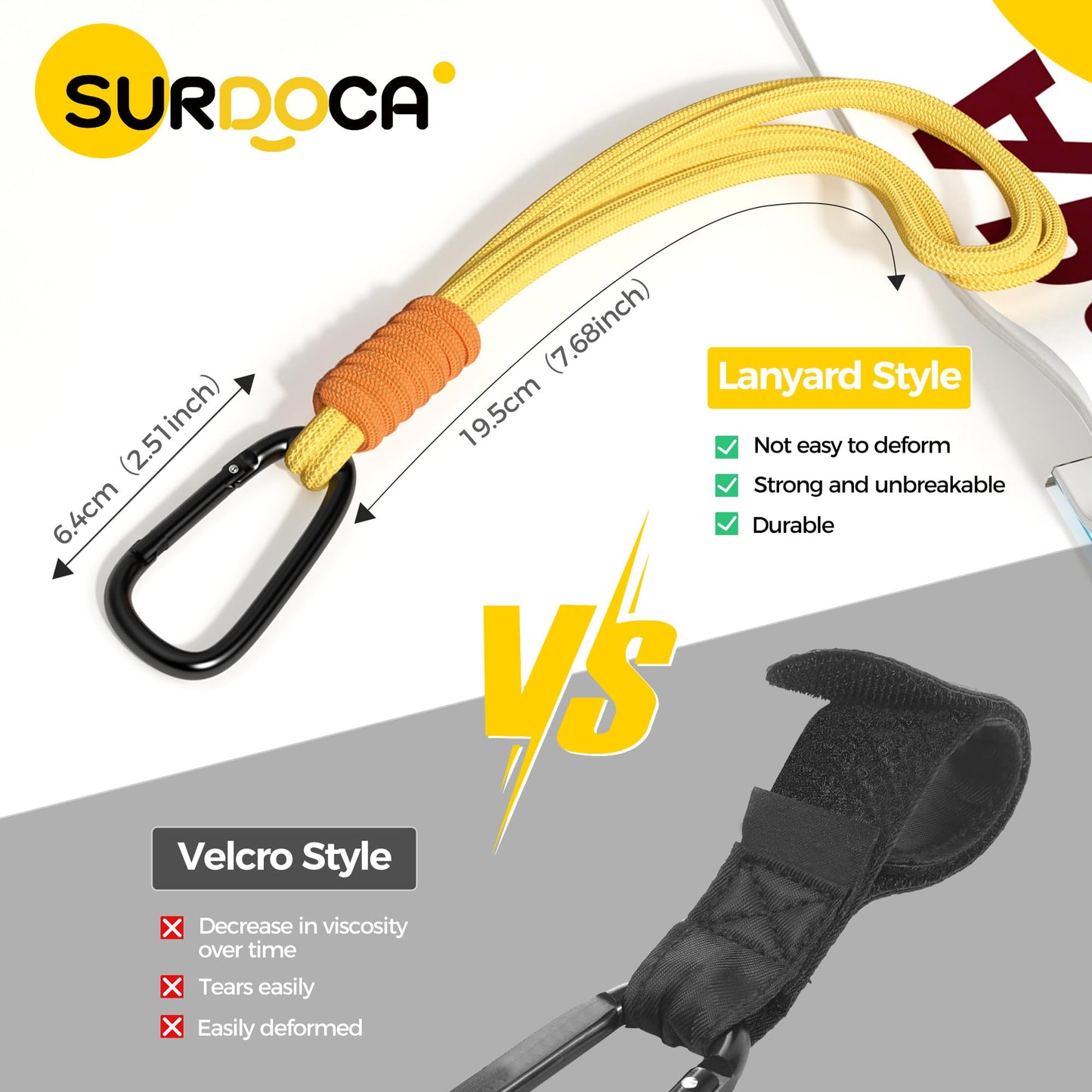 Surdoca Baby Stroller Hooks, Stroller Clips And Hooks For Diaper Bag, Mommy Bag Hook For Stroller Heavy Duty, Universal Stroller